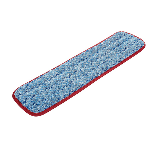 Rubbermaid® Pad de Microfibra 45cm Azul Borde Rojo